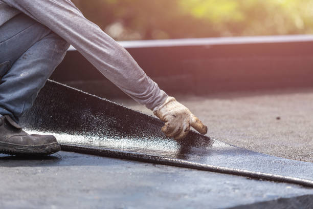 Professional Basement Waterproofing technician working in Clarksville, IN